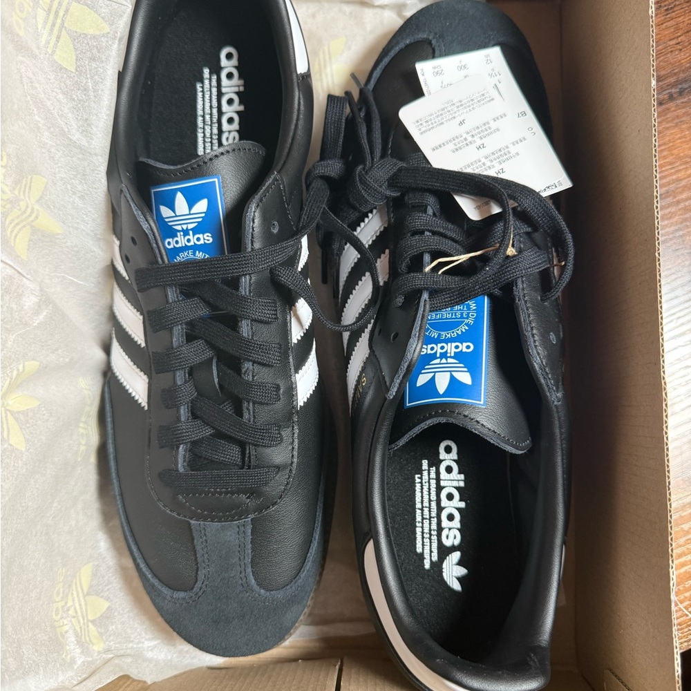 Adidas Originals Men's Black Samba